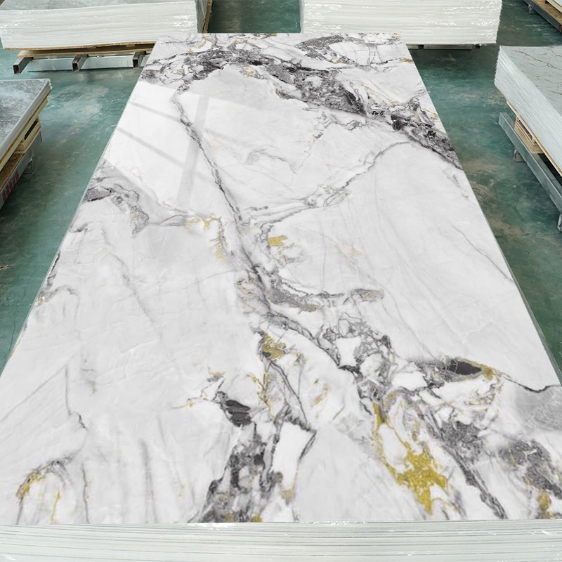 High end atmospheric, environmentally friendly and healthy UV marble sheet, excellent performance and reasonable price